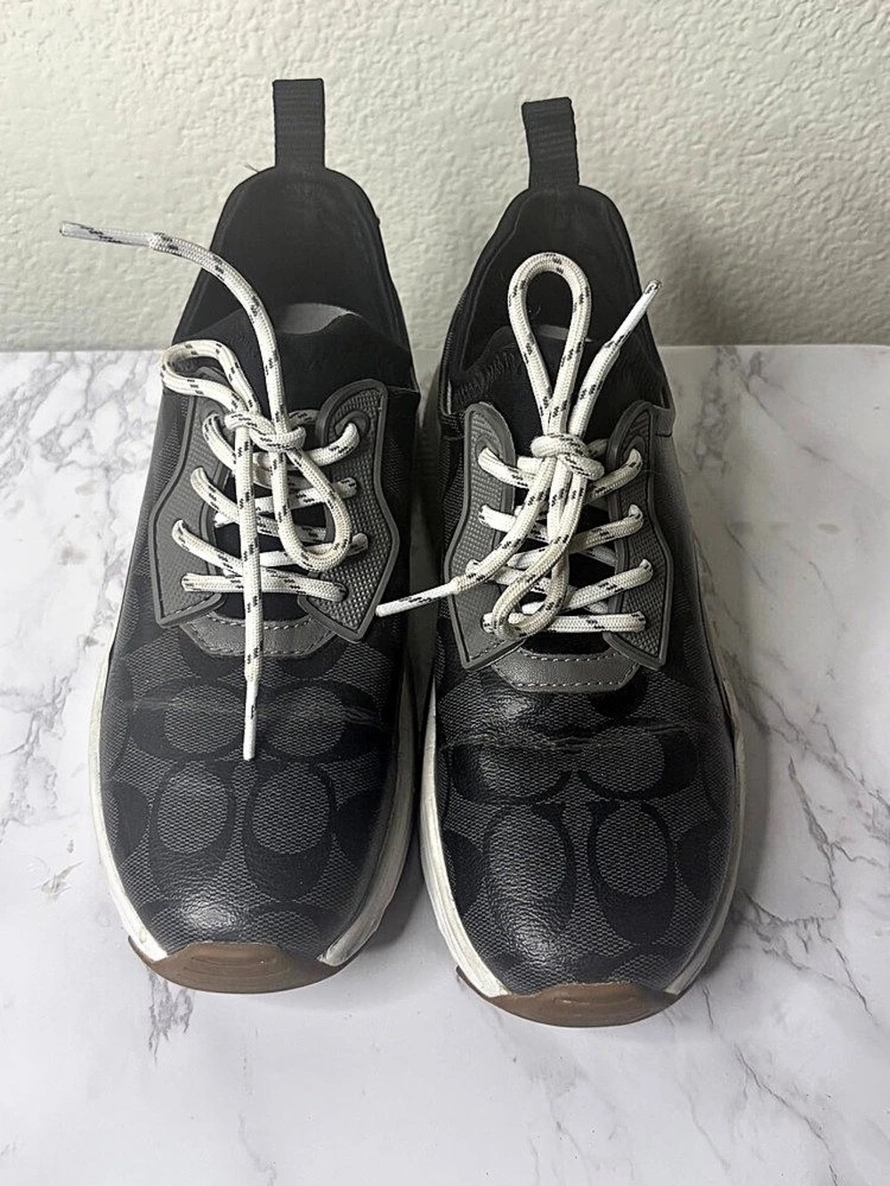 Coach Citysole Runner Women's Sneakers Black & White US 6.5